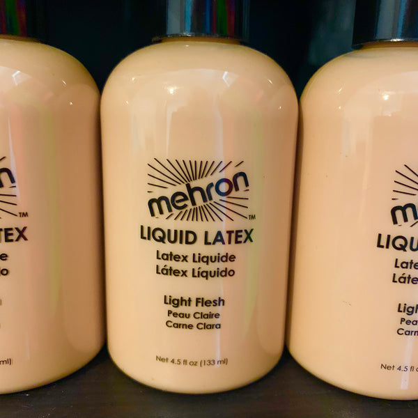 Mehron Makeup Liquid Latex 1 oz Dark Flesh