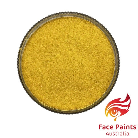 Face Paints Australia Metallix YELLOW