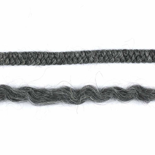Ben Nye Wool DARK GREY Crepe Hair 1 yd