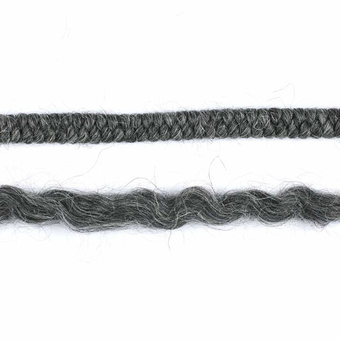 Ben Nye Wool DARK GREY Crepe Hair 1 yd