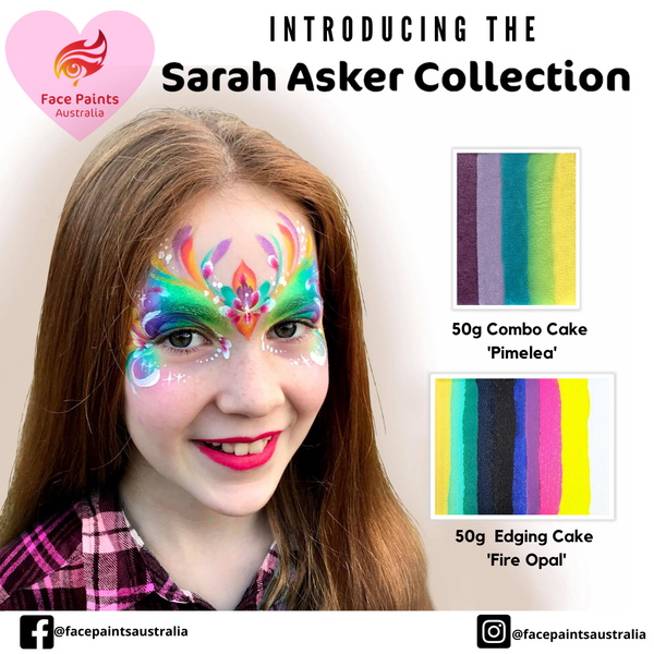 FPA 50gm combo Sarah Asker Edging Cake FIRE OPAL