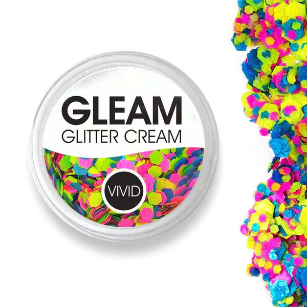 VIVID Glitter | “CANDY COSMOS” Gleam Chunky Glitter Cream 10g Jar