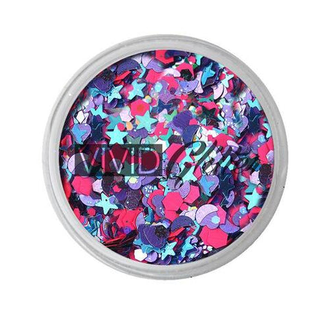 VIVID Glitter | “BLAZIN UNICORN” Loose Chunky Body Glitter 7.5g Jar