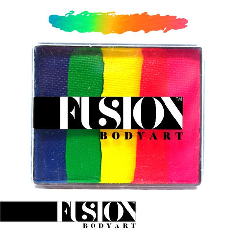 Fusion Body Art Rainbow Cake NEON RAINBOW 50gm