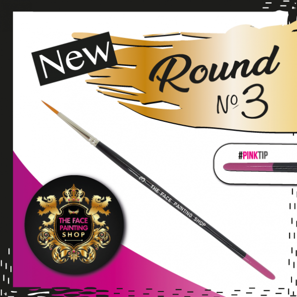 The Face Painting Shop ROUND size 3 Brush