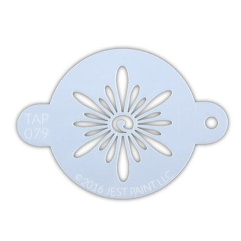 TAP 079 stencil Ornate Sun
