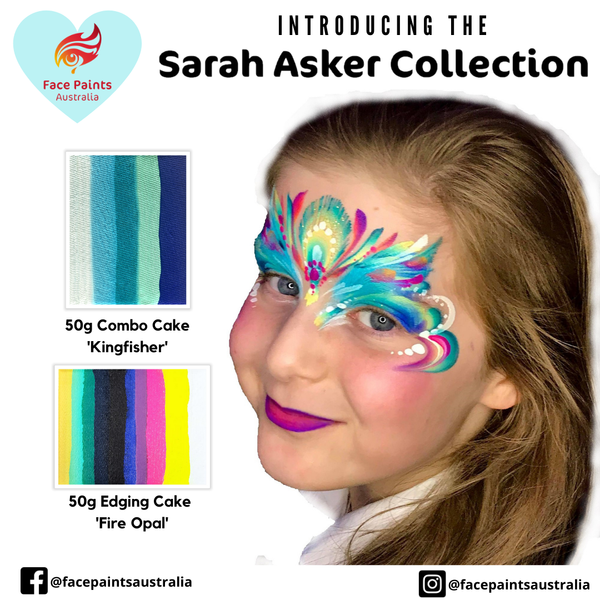 FPA 50gm combo Sarah Asker Edging Cake FIRE OPAL