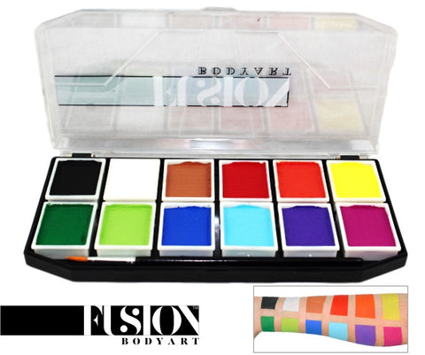 Fusion SAMPLER Face Painting Palette