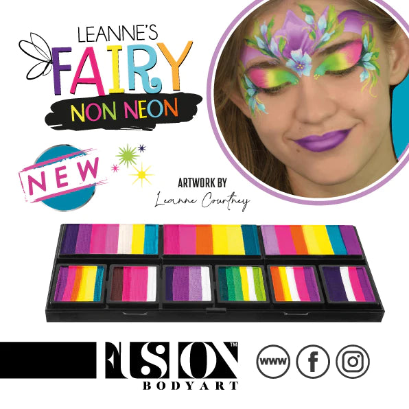 Fusion Leanne’s FAIRY COLLECTION NON NEON Petal Palette