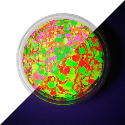 VIVID Glitter | “IGNITE” Loose Chunky Body Glitter UV 7.5g Jar