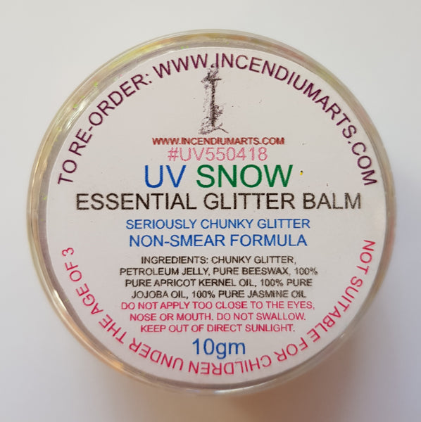 Essential Glitter Balm UV SNOW