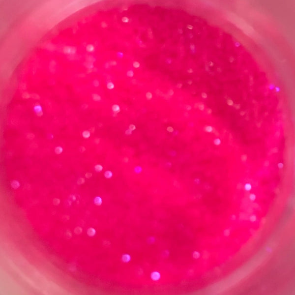 Crystal Flamingo (hot pink) Cosmetic Glitter (UV Reactive)