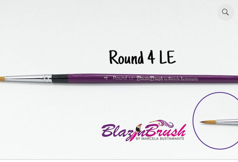 ROUND 4 LE (limited edition) Blazin Brush by Marcela Bustamante