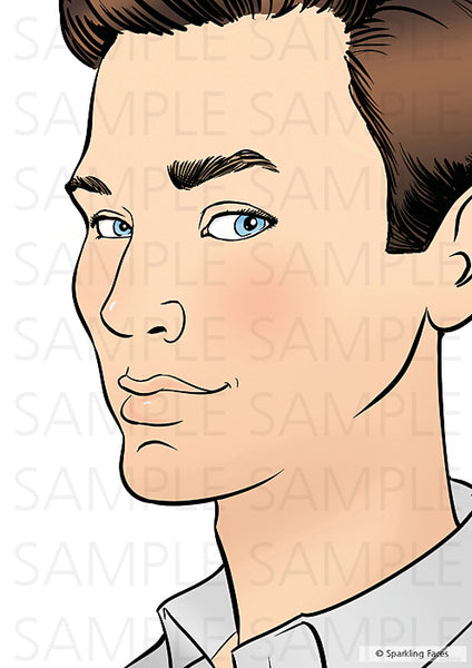 “MIKE” Sparkling Faces Practice Board
