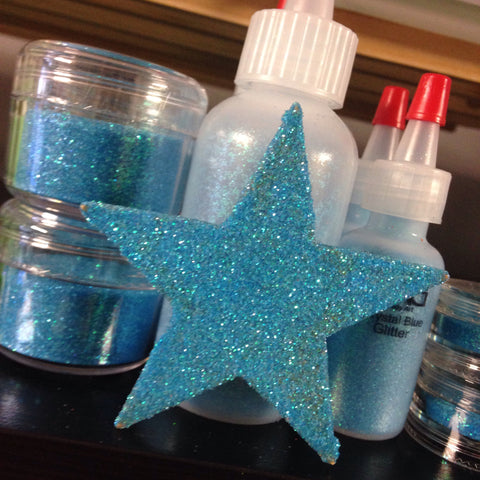 Crystal Blue Cosmetic Glitter