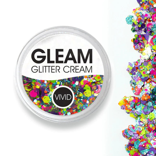 VIVID Glitter | “ALOHA” Gleam Chunky Glitter Cream 10g Jar