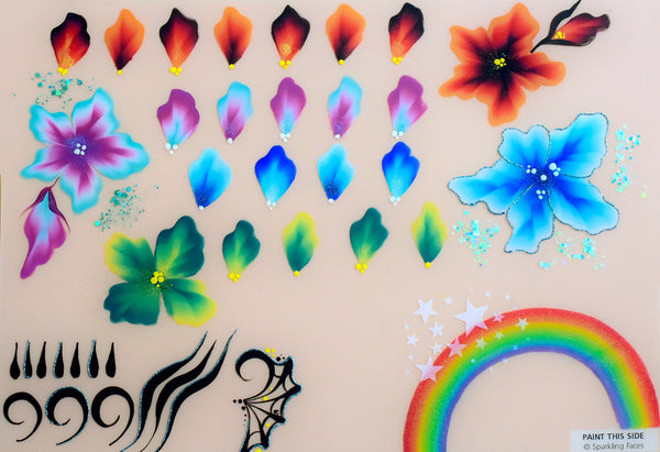 “LIGHT TAN” A3 Sparkling Faces Practice Board