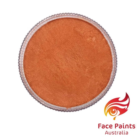 Face Paints Australia Metallix ORANGE