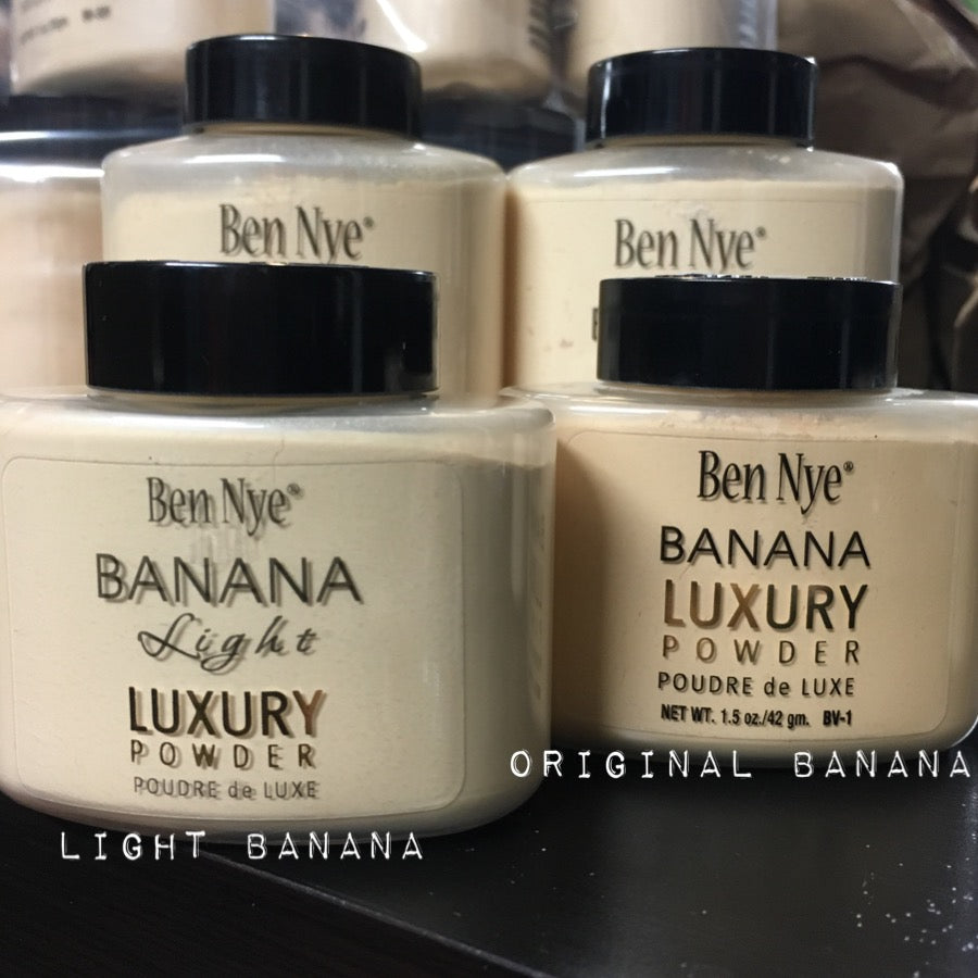 Ben Nye Visage Powders for a beautiful matte finish colour banana ...