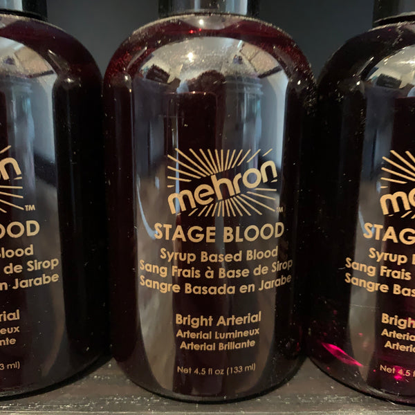 Mehron Stage Blood BRIGHT ARTERIAL 133ml