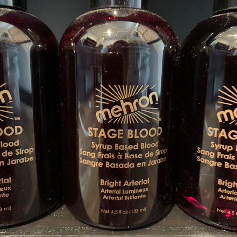 Mehron Stage Blood BRIGHT ARTERIAL 133ml