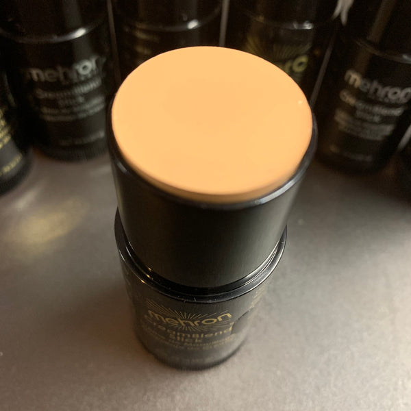 Mehron CreamBlend Stick Makeup MED.LITE OLIVE 21gm