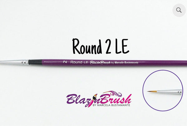 ROUND 2 LE (limited edition) Blazin Brush by Marcela Bustamante