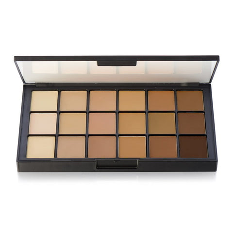 MediaPro Sheer Foundation Palette x 18 colours DIVERSE HARMONY