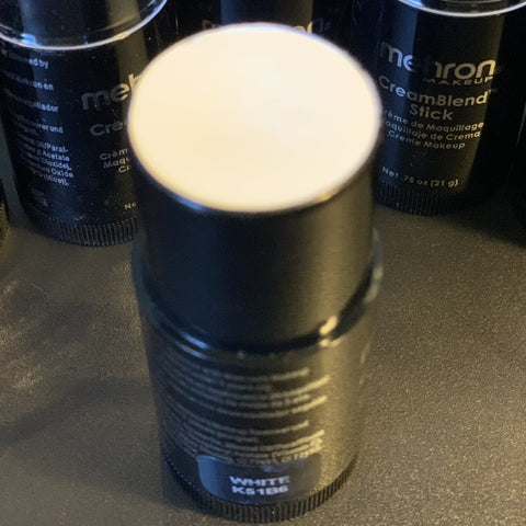 Mehron CreamBlend Stick Makeup WHITE 21gm
