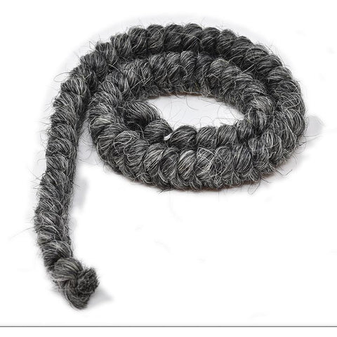 Mehron DARK GREY Crepe Hair 30cm