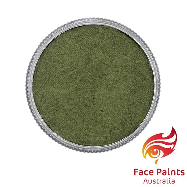 Face Paints Australia Metallix OLIVE