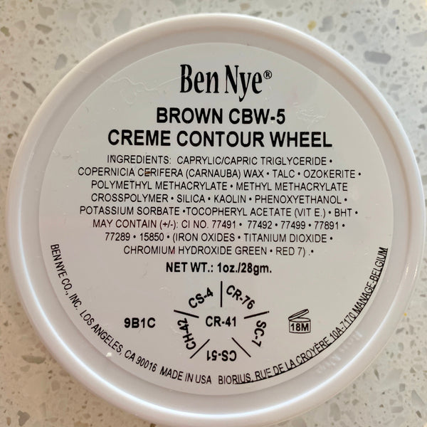 Ben Nye BROWN Creme Contour Wheel