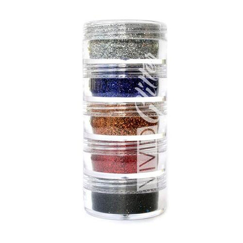 VIVID Glitter | “SNAPPIN” Rainbow Fine Glitter Set 5 X 7.5g