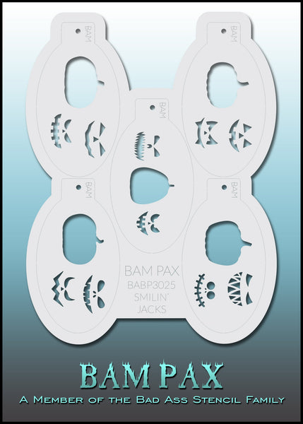 Bad Ass BABP3025 SMILIN’ JACKS set of 5
