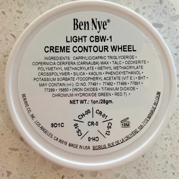 Ben Nye LIGHT Creme Contour Wheel