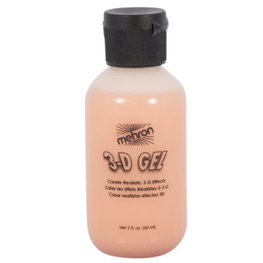 Mehron FLESH TONE 3D Gel Gelatin Effects 60ml