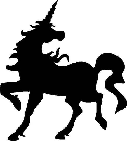 Unicorn TAG glitter tattoo stencil