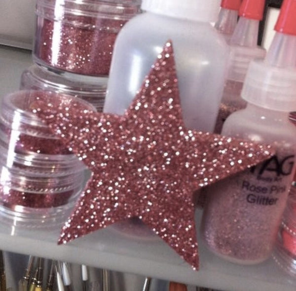 Rose Pink Cosmetic Glitter