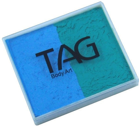 TAG 2 Colour Cakes 50gm Regular Teal and Light Blue