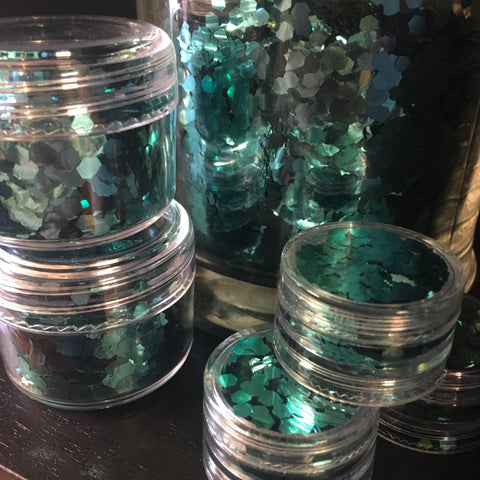Chunky .125 hex OCEAN SPRAY