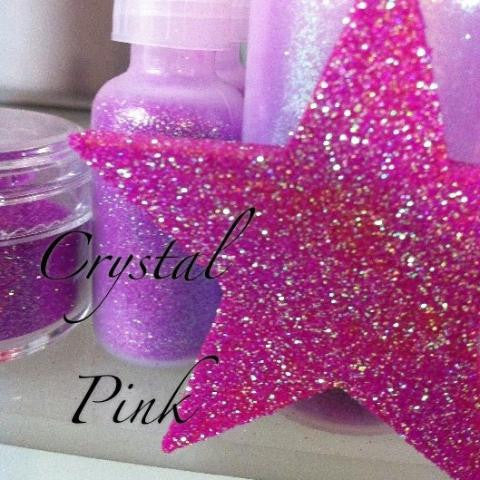 Crystal Pink Cosmetic Glitter