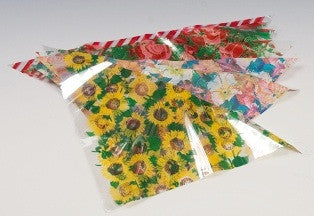 Henna Cellophane Triangles