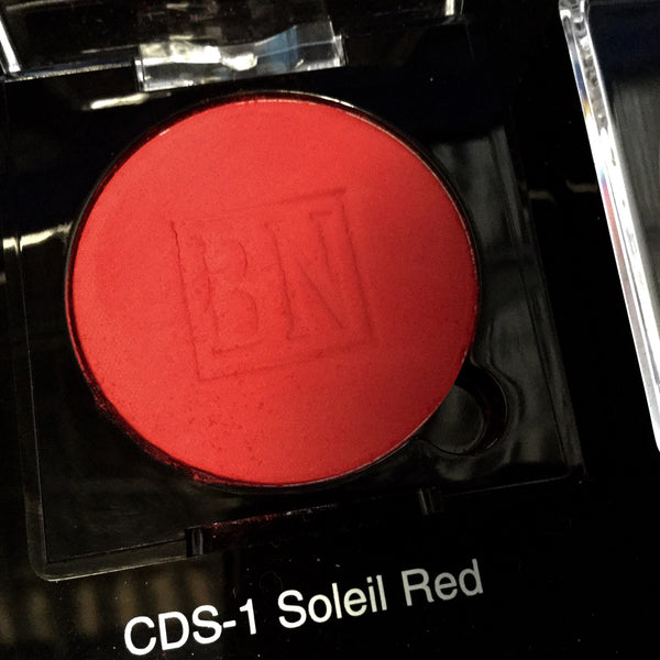 Ben Nye SOLEIL RED Pressed Powder Rouge