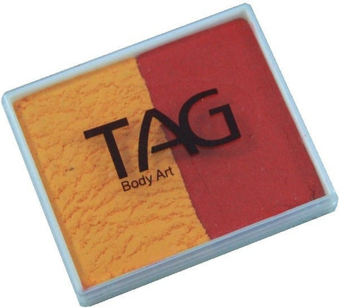 TAG 2 Colour Cakes 50gm Regular Golden Orange and Red
