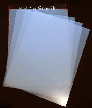 Bad Ass BLANK 8.5 inches x 11 inches 4 sheets