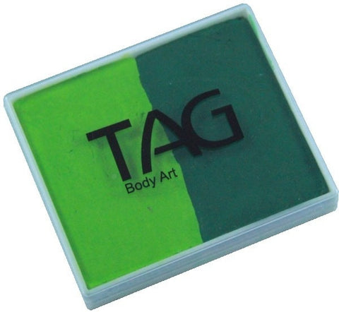 TAG 2 Colour Cakes 50gm Regular Light Green and Medium Green