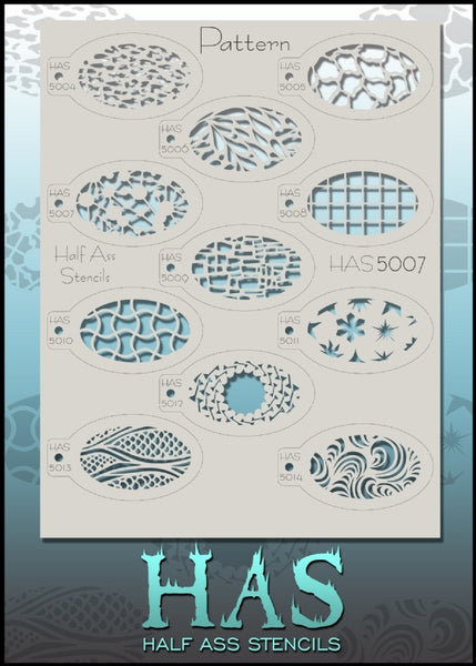 HAS 5007 "Pattern" Stencil Set