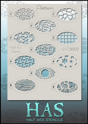 HAS 5007 "Pattern" Stencil Set