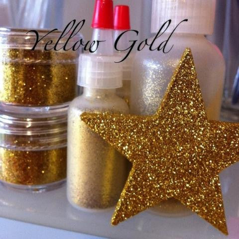 Yellow Gold Cosmetic Glitter