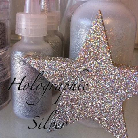 Holographic Silver Cosmetic Glitter